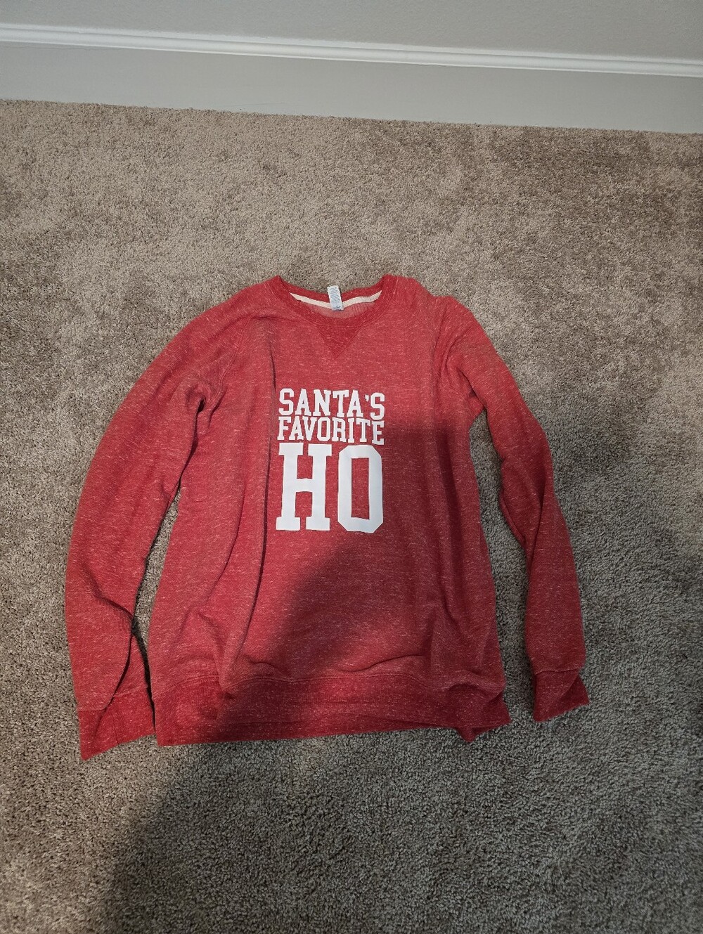 Santa's Favorite Ho Sweatshirt Large